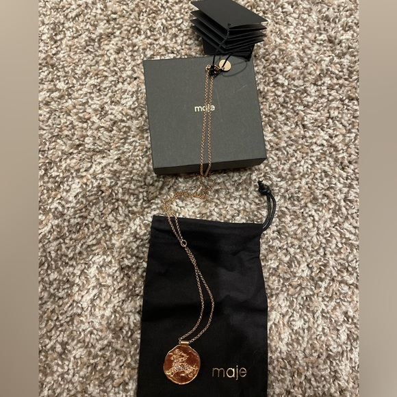 Maje Jewelry - Maje Zodiac Necklace: SAGITTARIUS